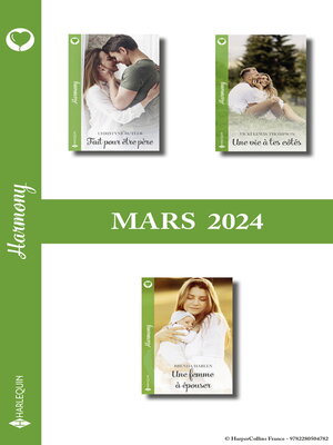 cover image of Pack mensuel Harmony--3 romans (Mars 2024)